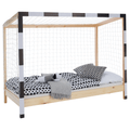 Pat Montessori FUTAL, natural/alb/negru
