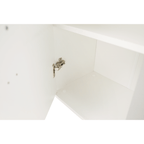 Ansamblu living GENTA, alb / gri