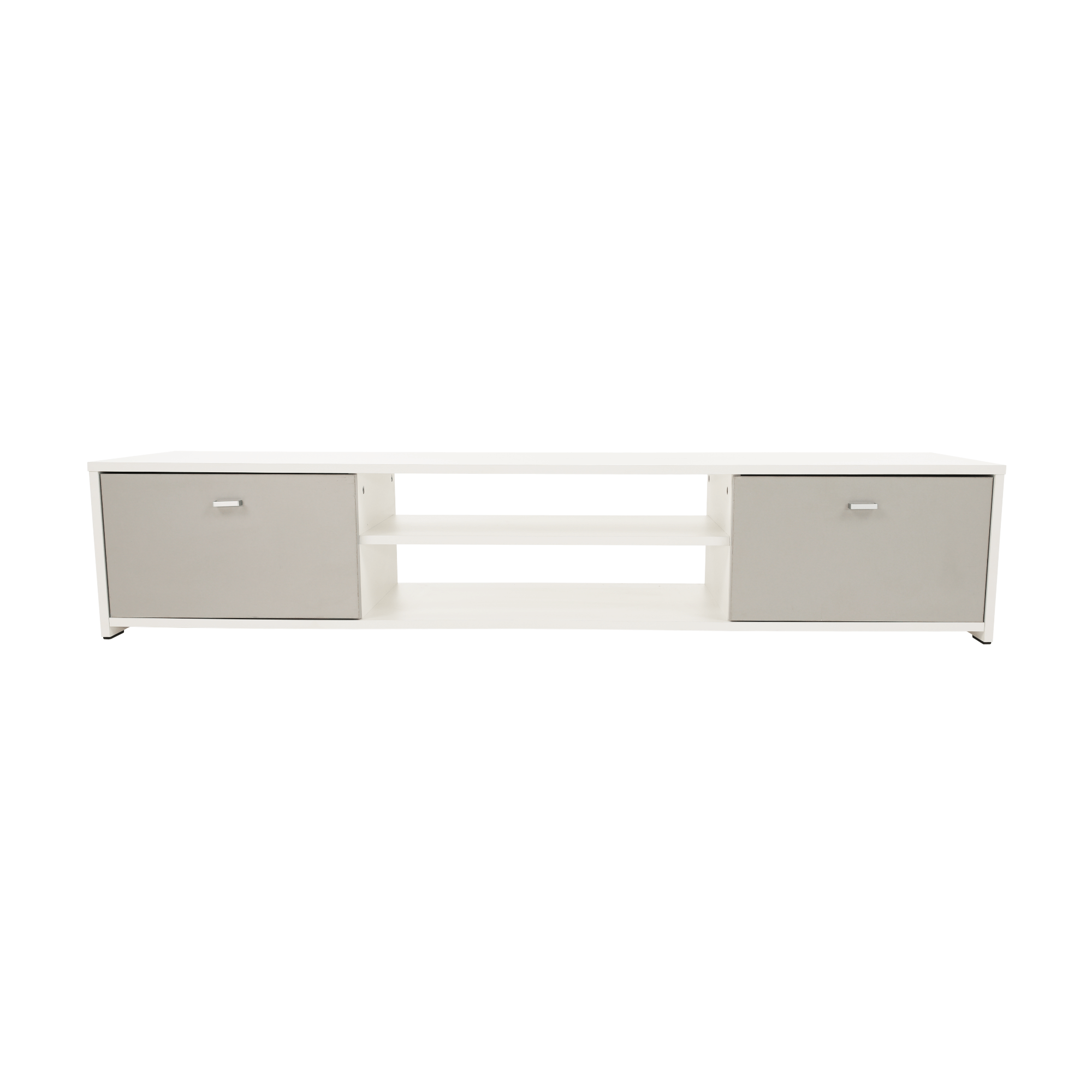 Ansamblu living GENTA, alb / gri