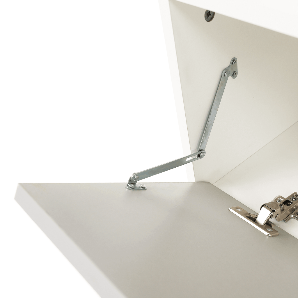 Ansamblu living GENTA, alb / gri
