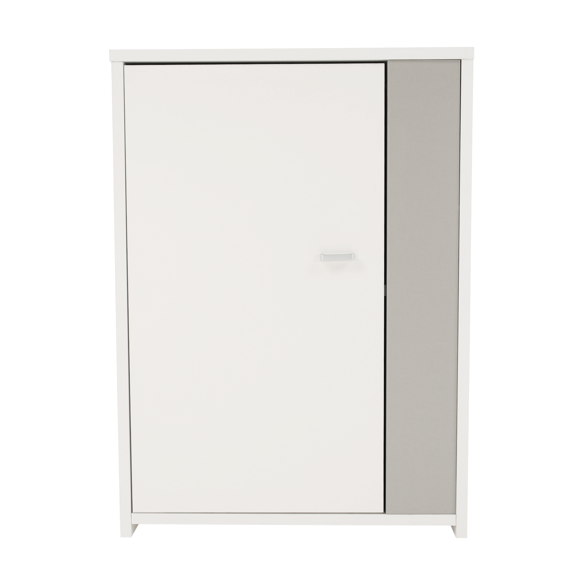 Ansamblu living GENTA, alb / gri