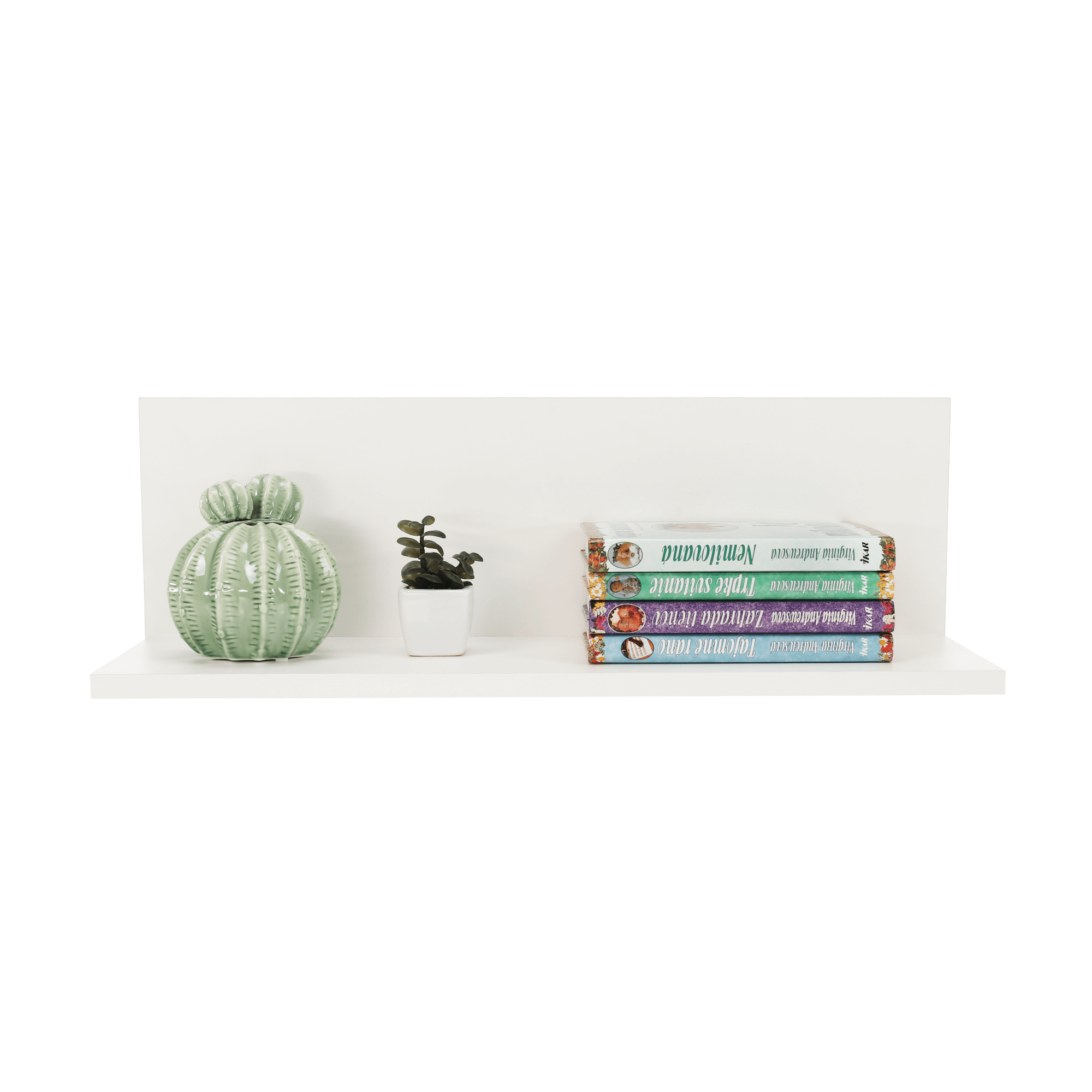 Ansamblu living GENTA, alb / gri