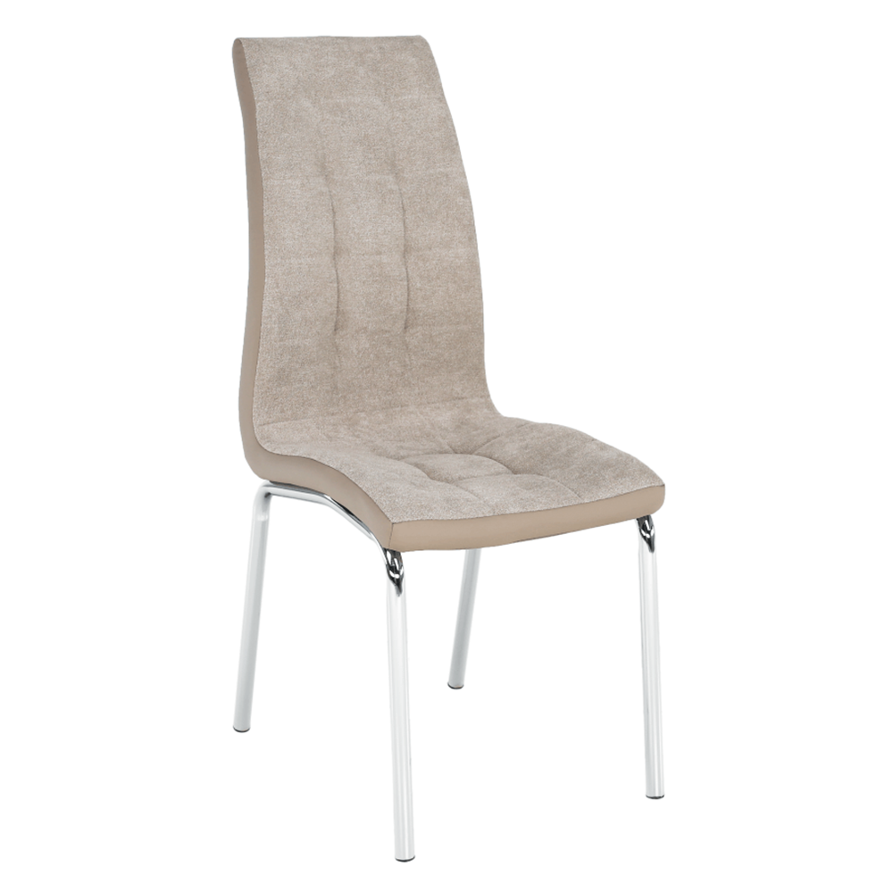 Scaun dining GERDA NEW, bej/crom