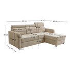 Set de canapea universala, GILESA ROH L