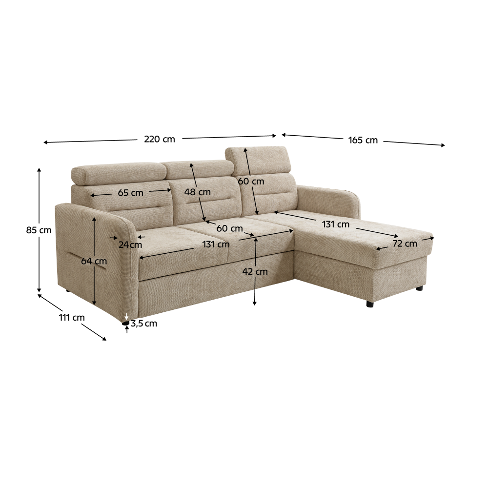 Set de canapea universala, GILESA ROH L