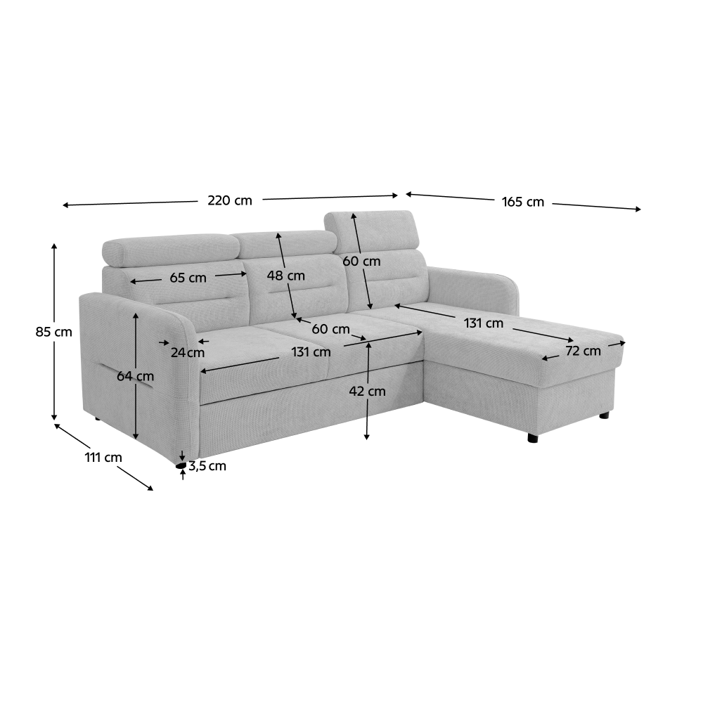 Set de canapea universala, GILESA ROH L