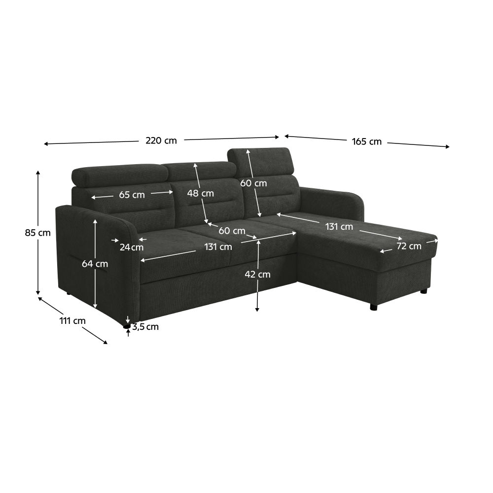 Set de canapea universala, GILESA ROH L