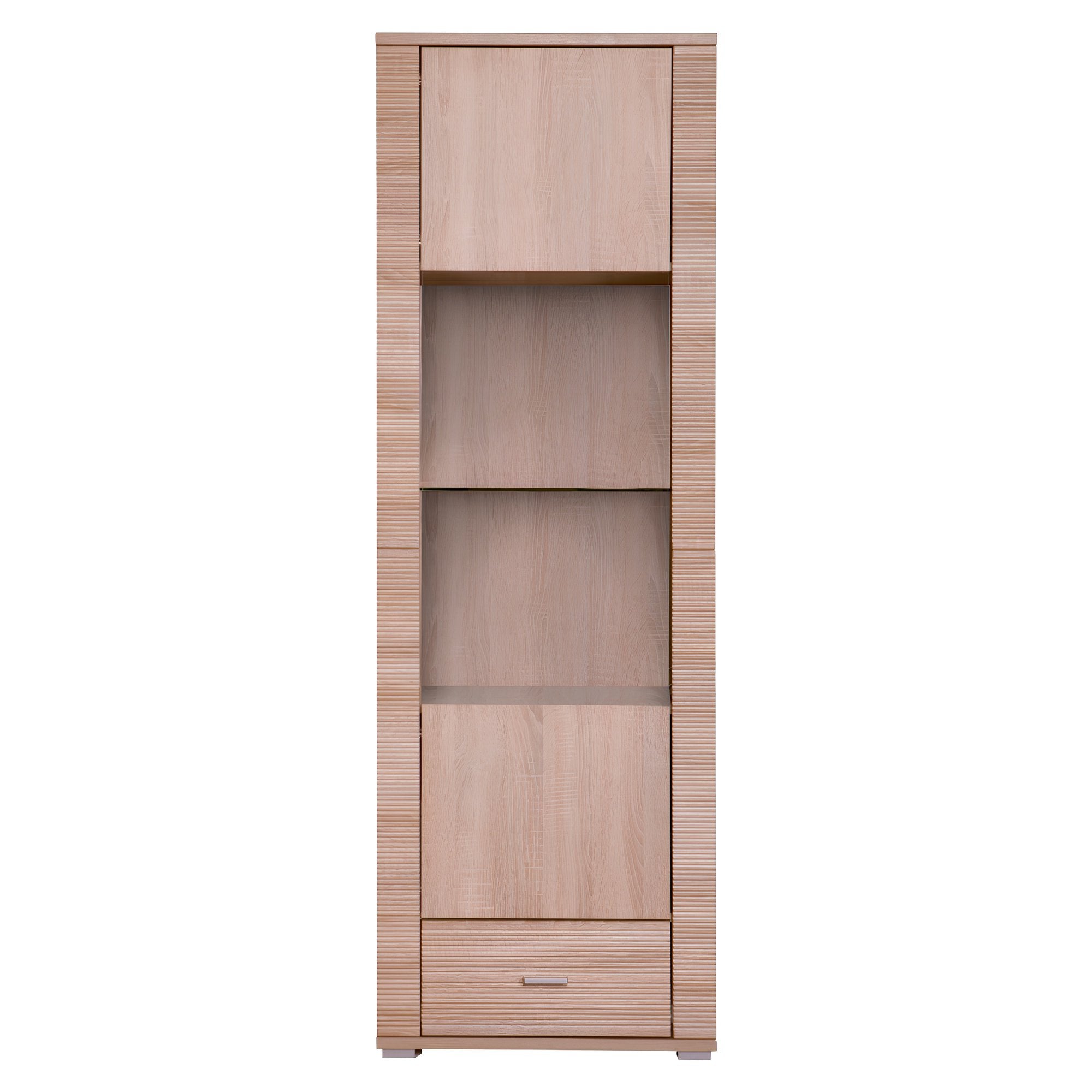 Vitrina tip 5 GRAND, stejar sonoma