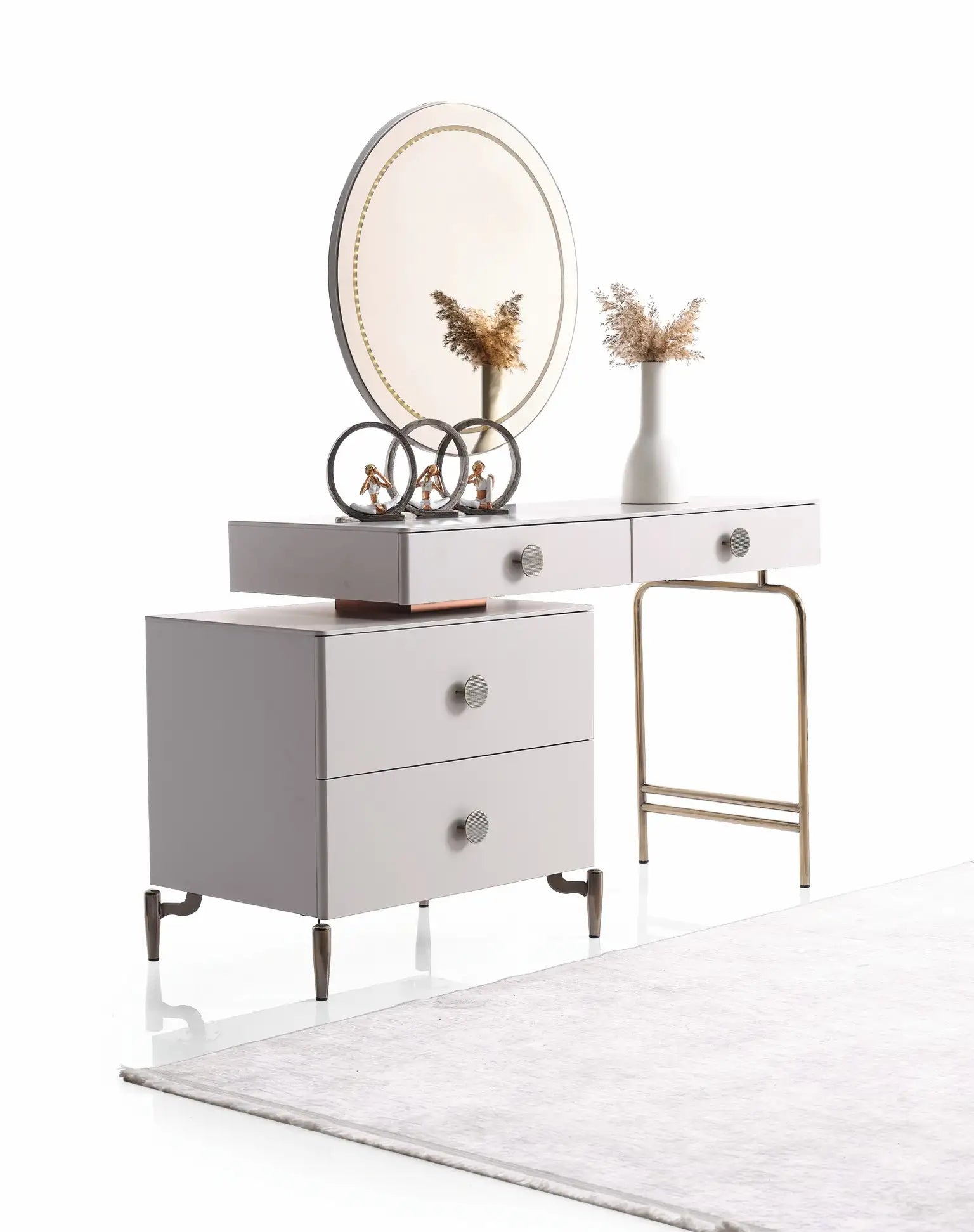 Set dormitor tapitat Mobilier Grande, vedere 3