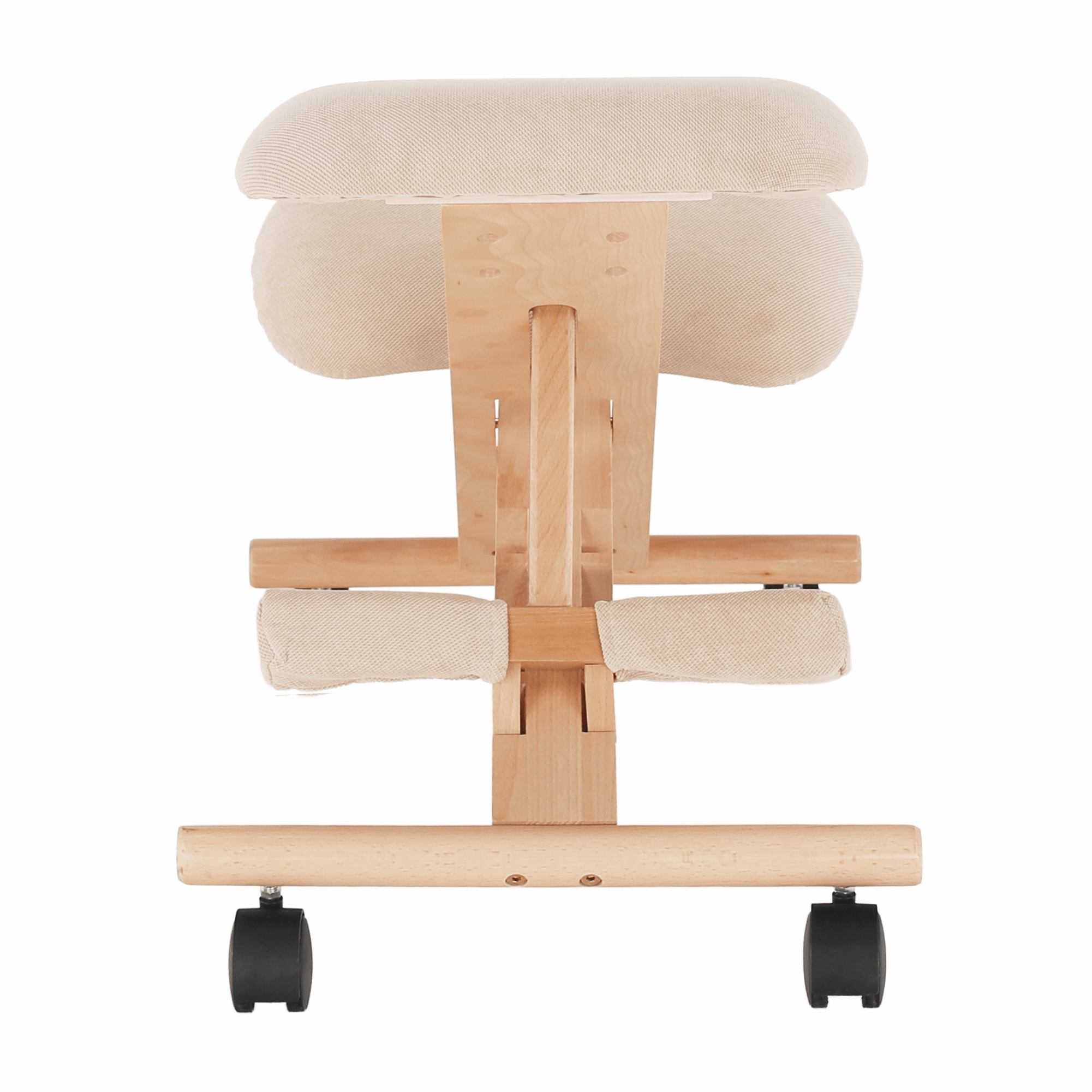 Scaun tip kneeling ergonomic, crem / fag, GROCO