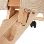 Scaun tip kneeling ergonomic, crem / fag, GROCO