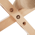 Scaun tip kneeling ergonomic, crem / fag, GROCO