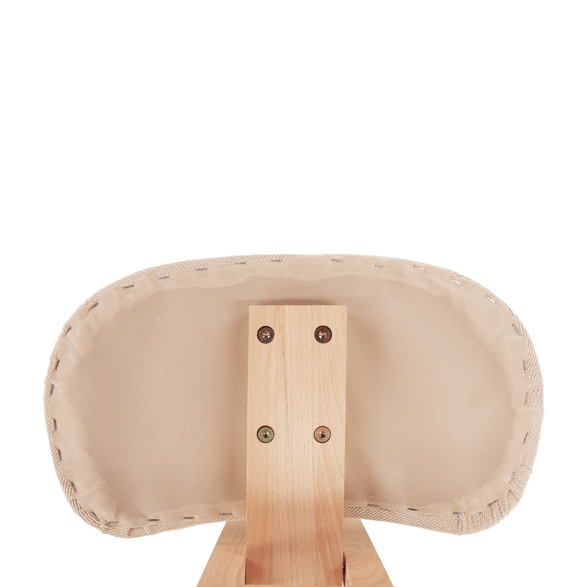 Scaun tip kneeling ergonomic, crem / fag, GROCO