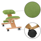 Scaun ergonomic tapitat GROCO, vedere 8