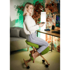 Scaun ergonomic tapitat GROCO, vedere 2