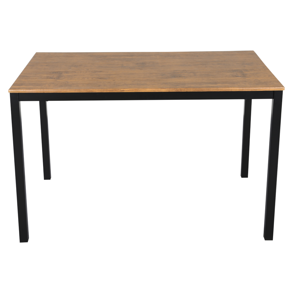 Set dining HAIM, stejar inchis / negru