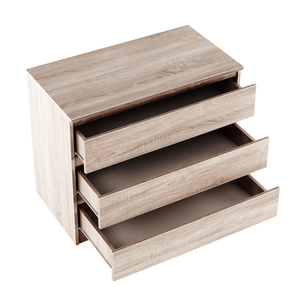 Comoda cu 3 sertare, HANY NEW 003