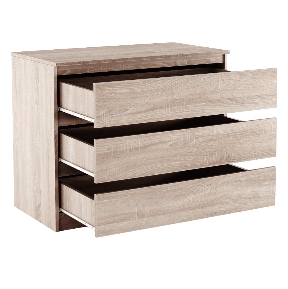 Comoda cu 3 sertare, HANY NEW 003