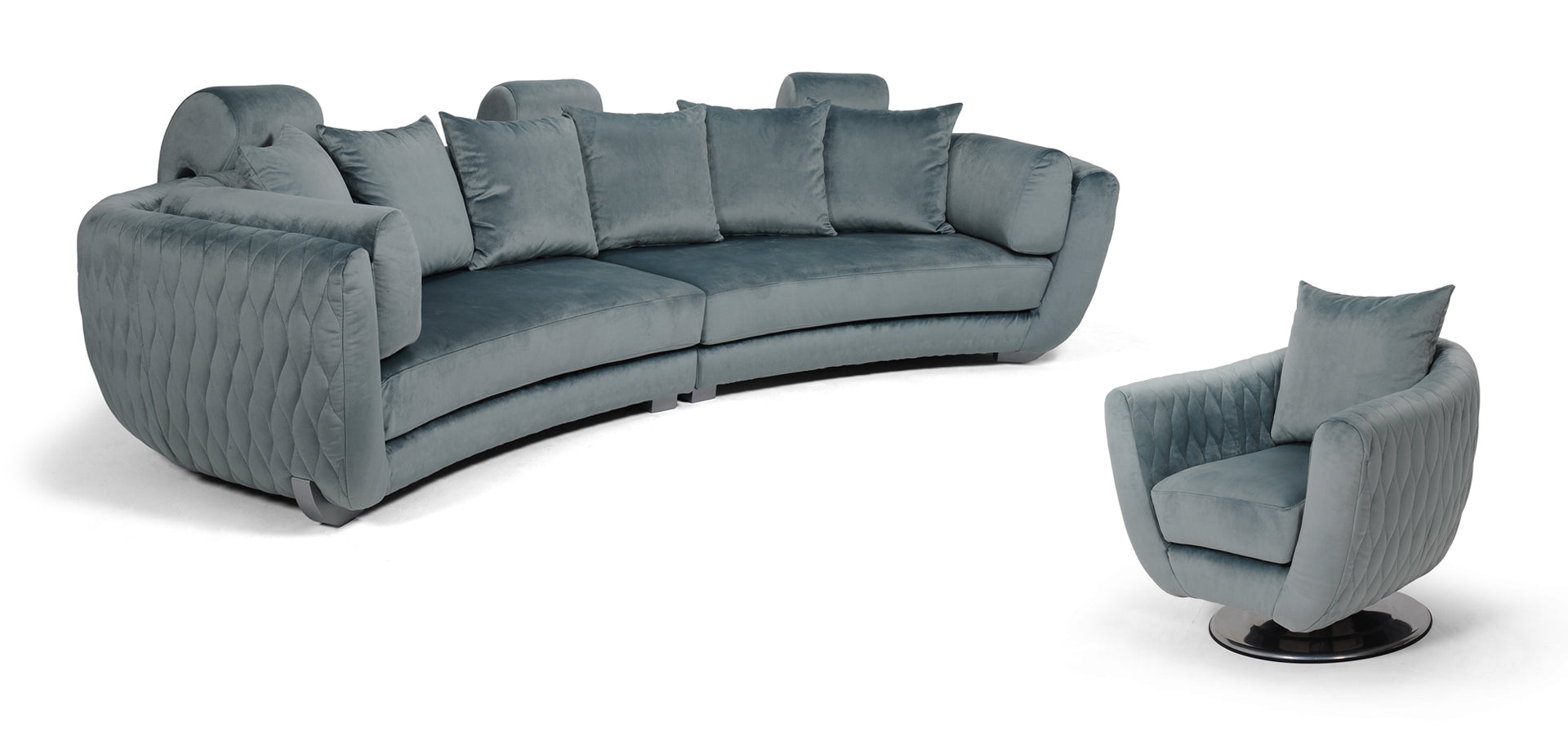 Canapea Havana matlasat, vedere 4