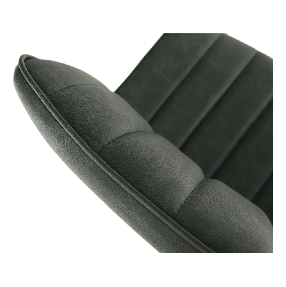 Scaun HAZAL, verde / negru