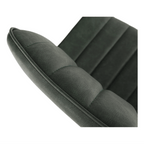 Scaun HAZAL, verde / negru