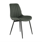 Scaun HAZAL, verde / negru