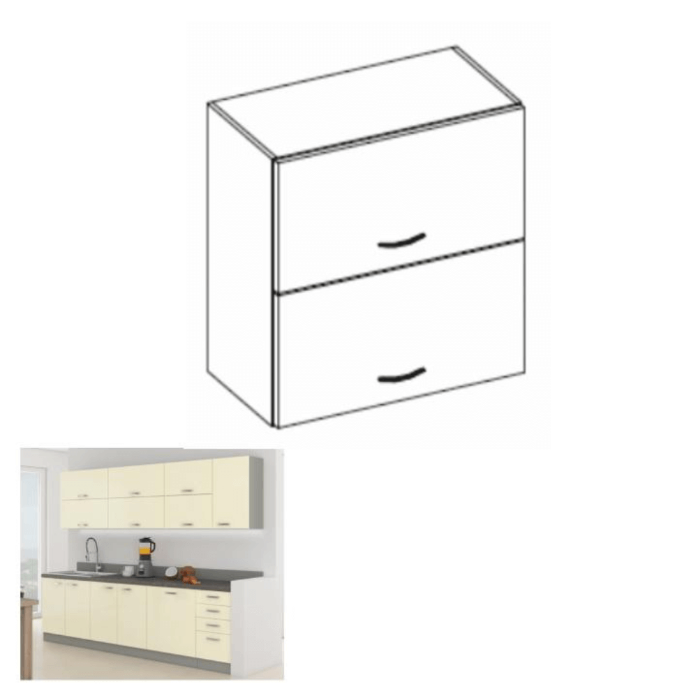 Dulap bucatarie modular PRADO 60 GU-72, vedere 4