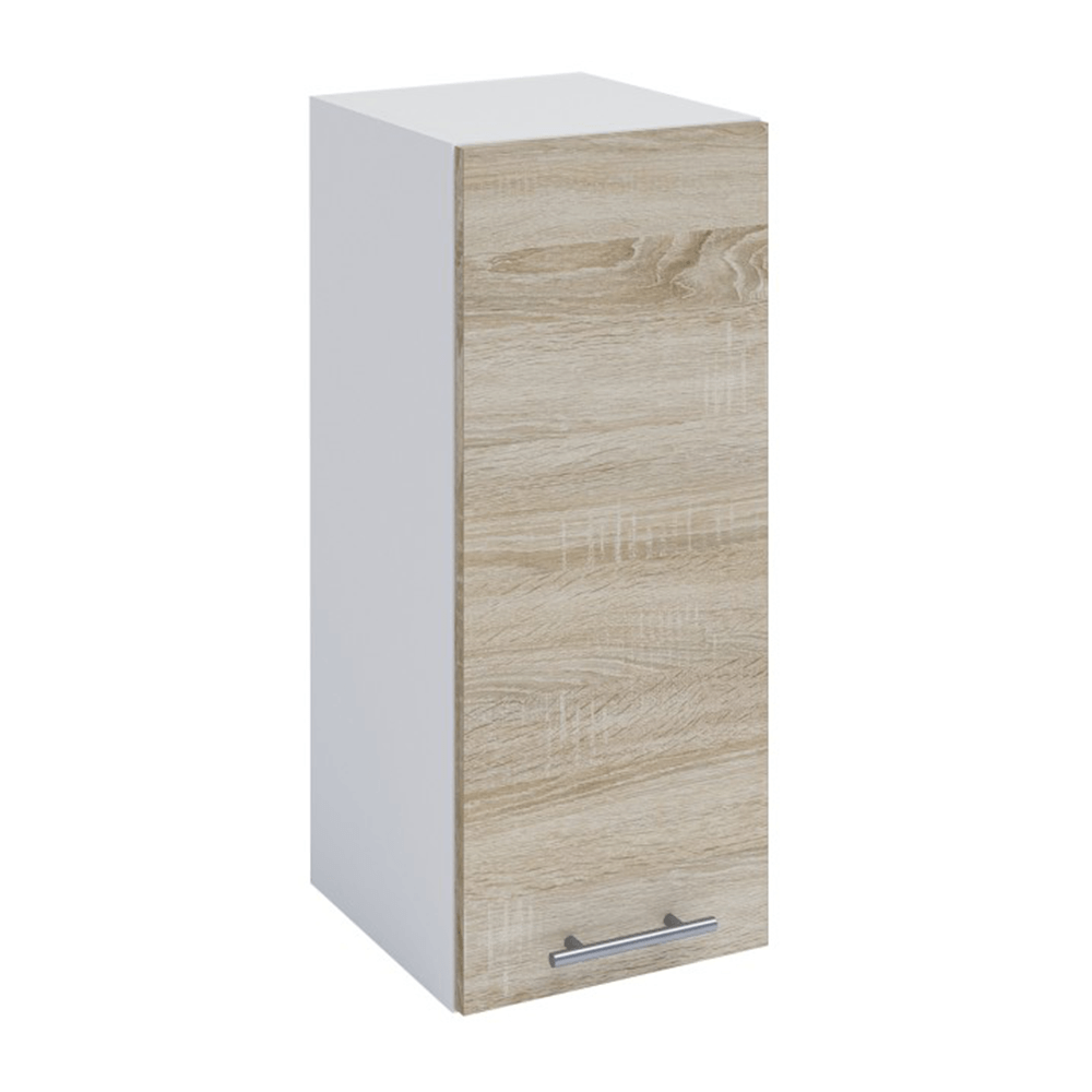 Dulap superior FABIANA W - 30, stejar sonoma/alb, dreapta