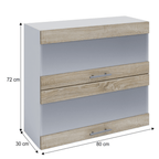 Dulap bucatarie modular FABIANA W80K2S, vedere 3