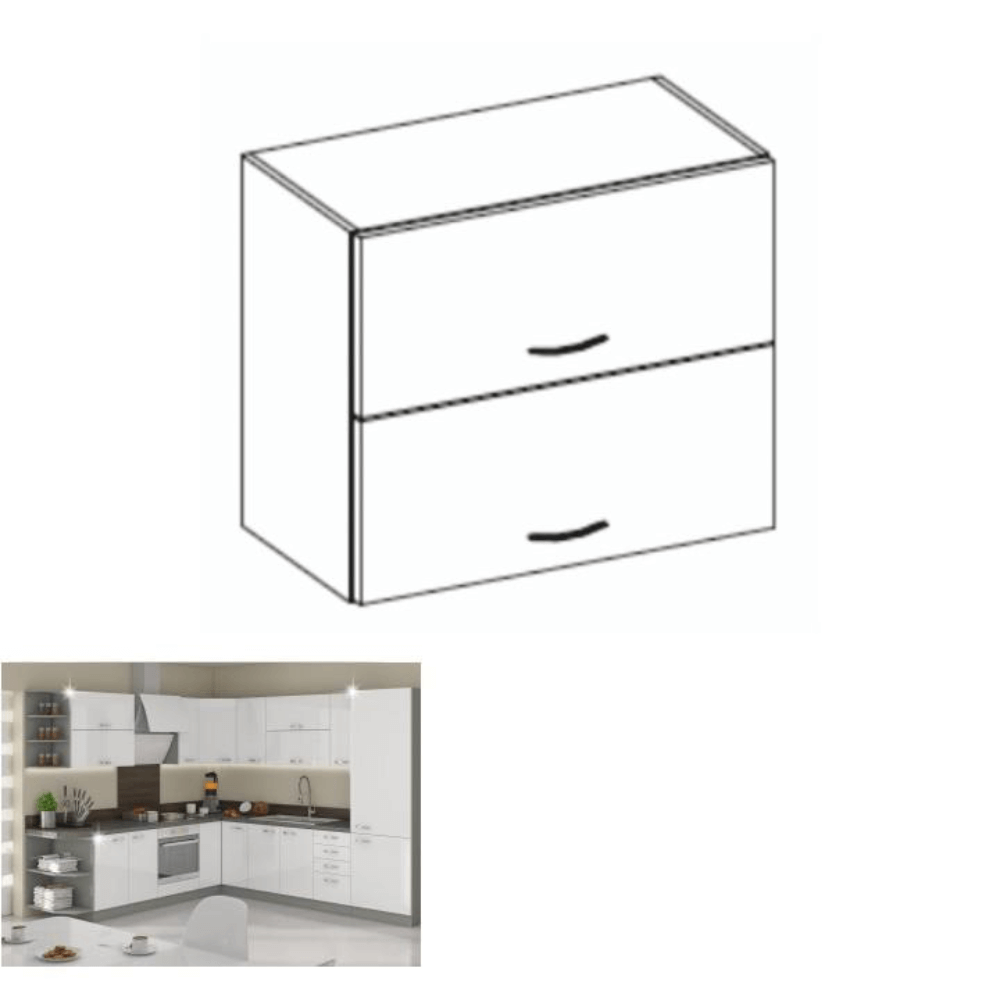 Dulap bucatarie modular PRADO 80 GU-72, vedere 7