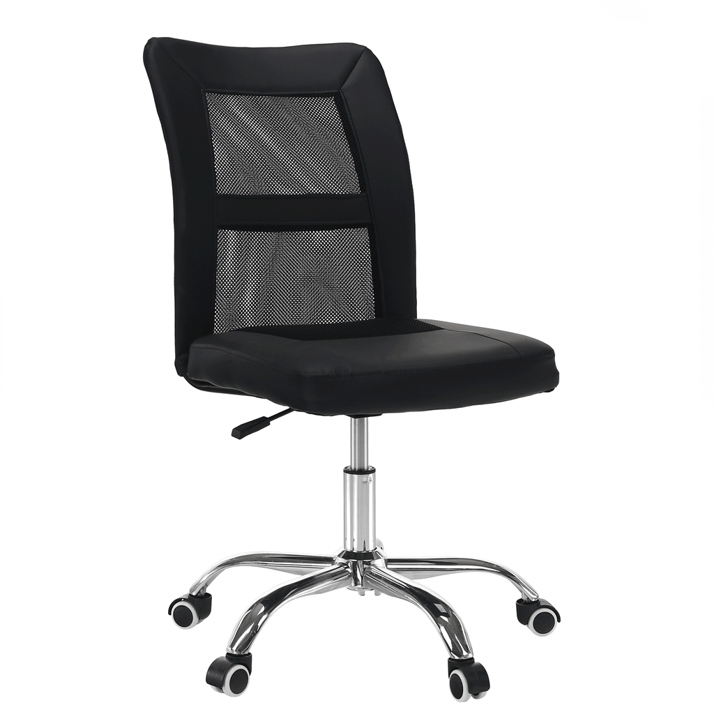 Scaun de birou IDOR 2 NEW, negru/crom