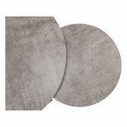 Masuta de cafea IKLIN, beton / negru