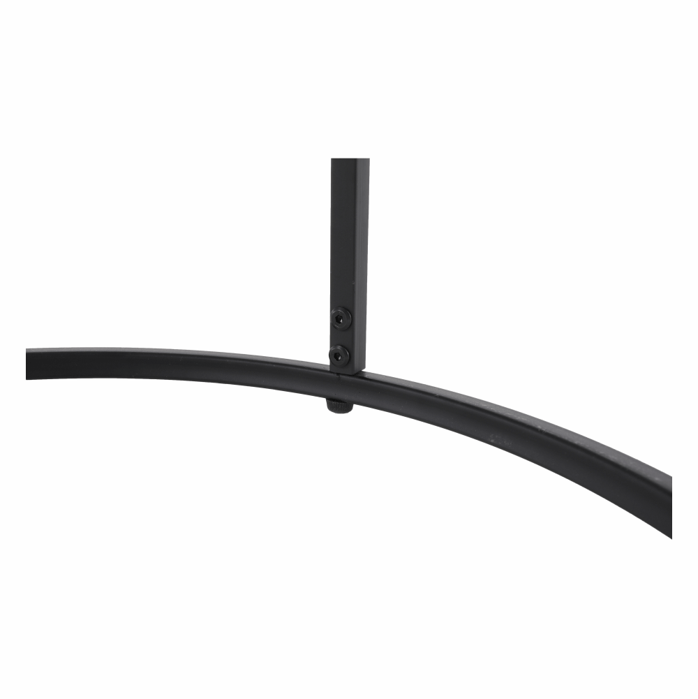 Masuta de cafea IKLIN, beton / negru