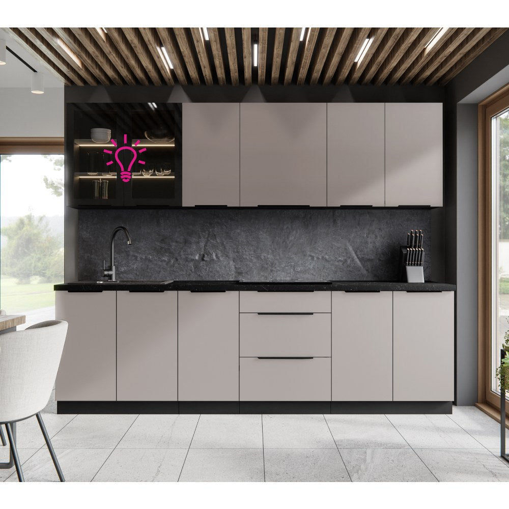 Iluminare LED mobilier Araka/menzo/siber