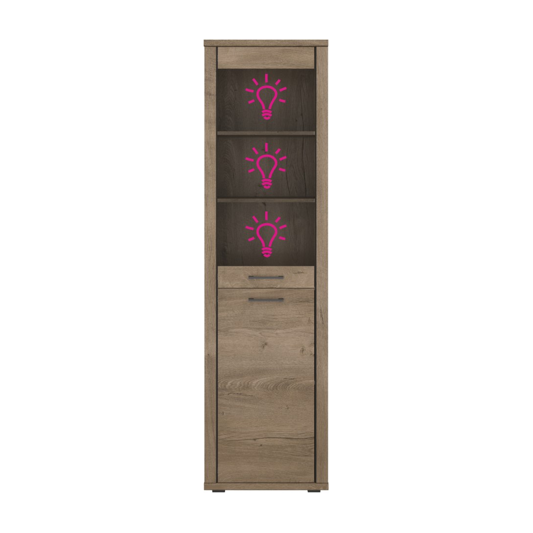 Iluminare LED mobilier Setio, vedere din alt unghi, imaginea 3