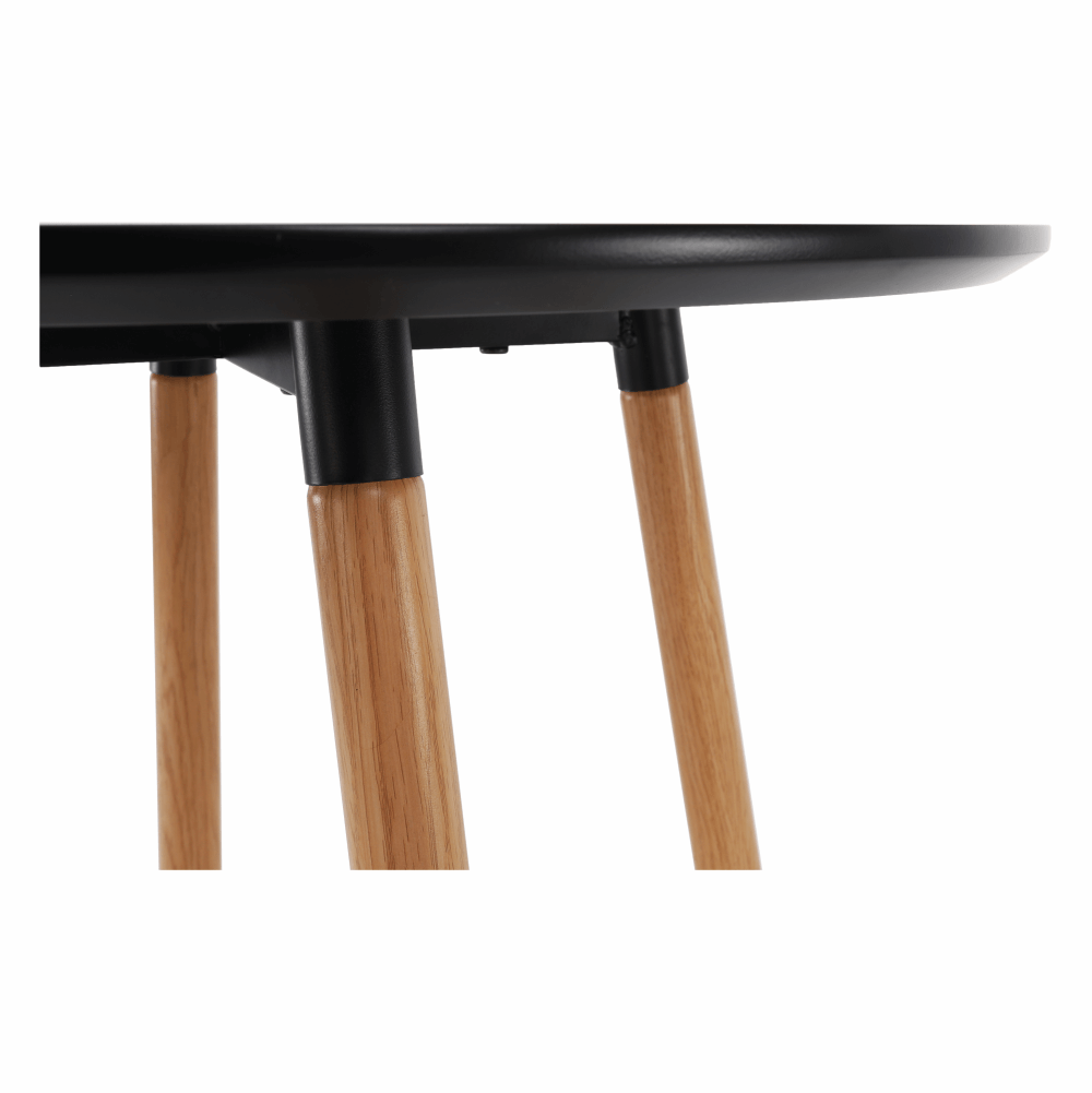 Masa de bar IMAM, negru / stejar
