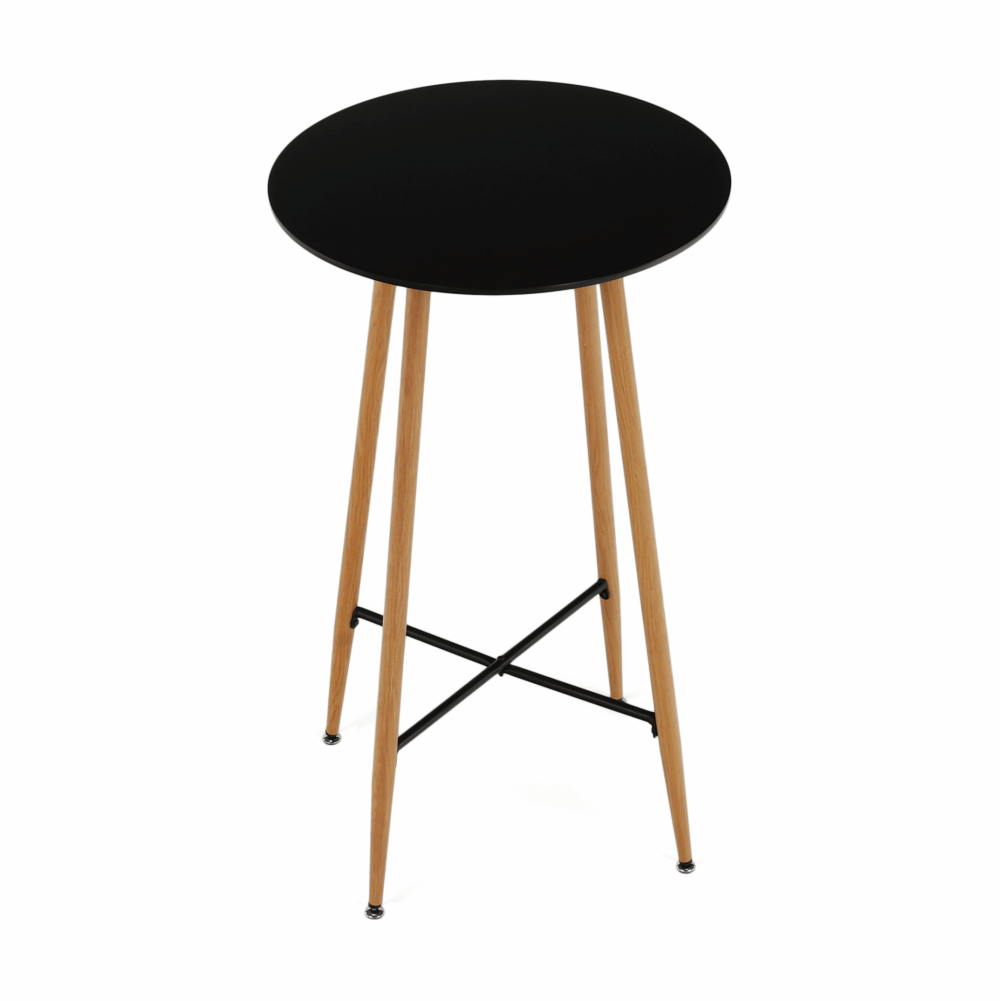 Masa de bar IMAM, negru / stejar
