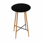 Masa de bar IMAM, negru / stejar