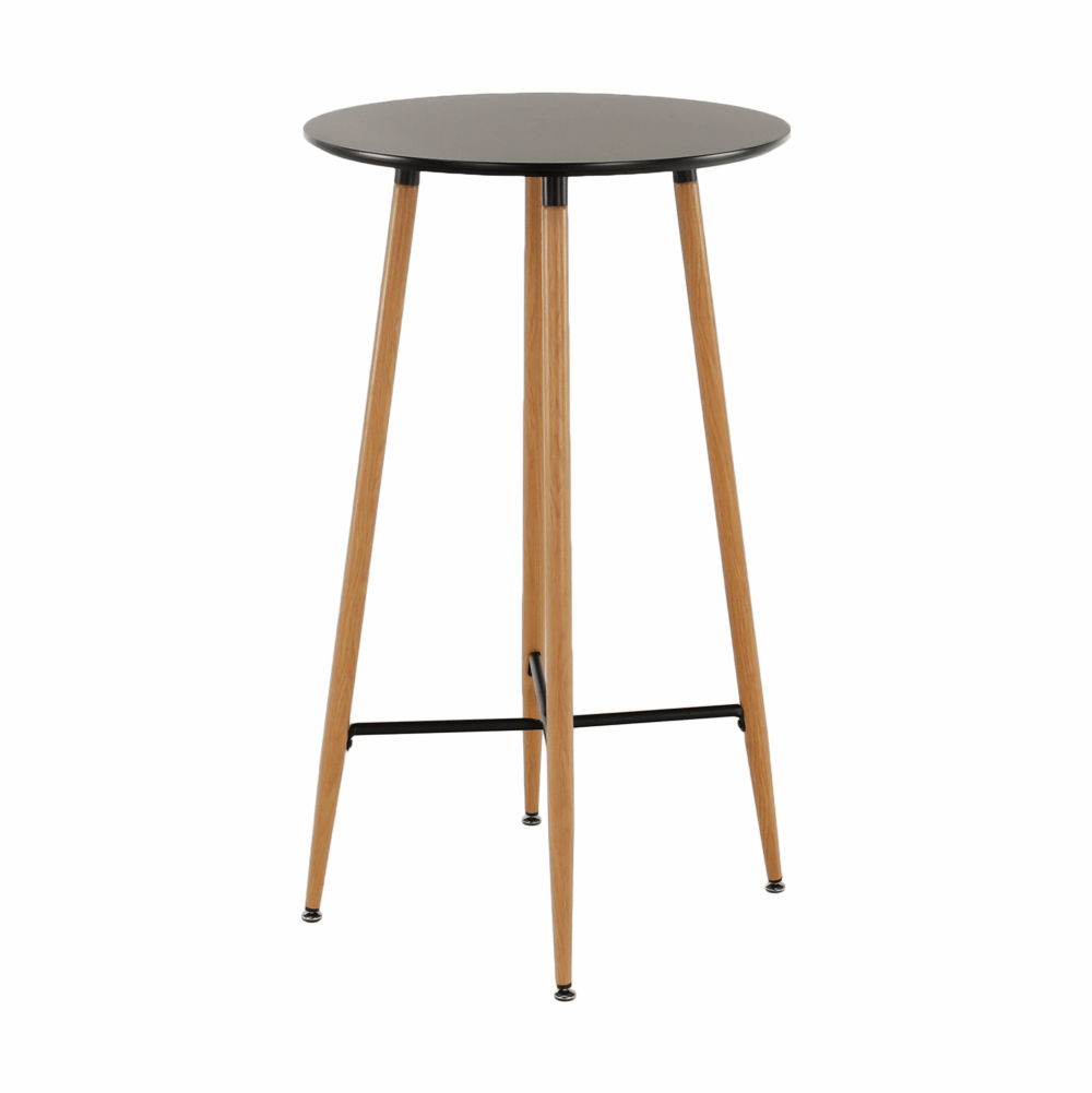 Masa de bar IMAM, negru / stejar