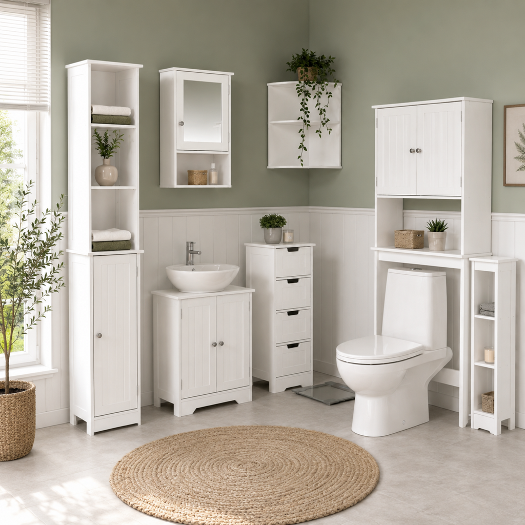 Mobilier baie ATENE, alb