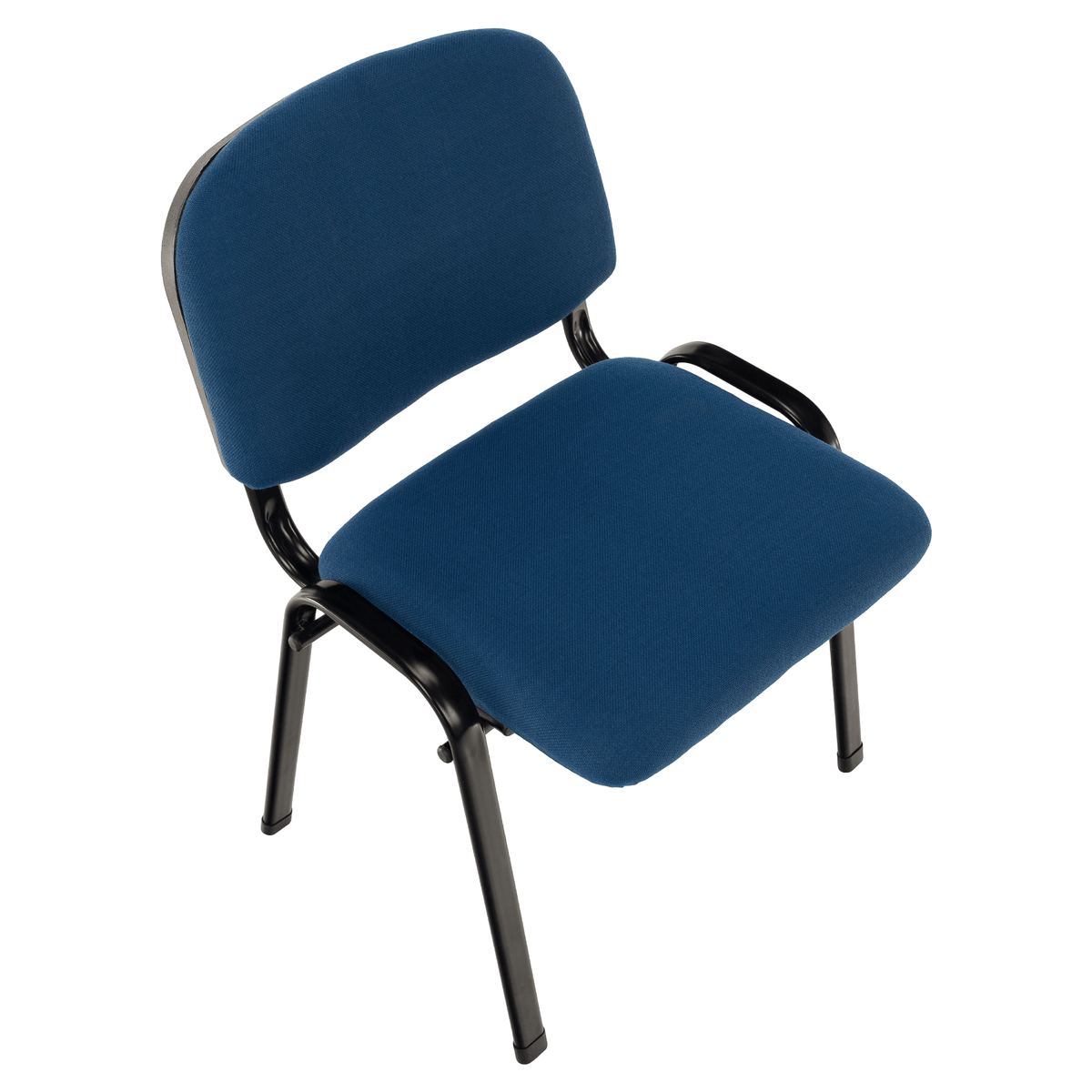 Scaun de conferinta ISO, albastru inchis