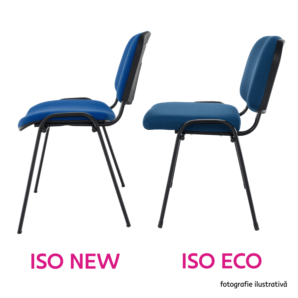Scau de birou, gri, ISO NEW