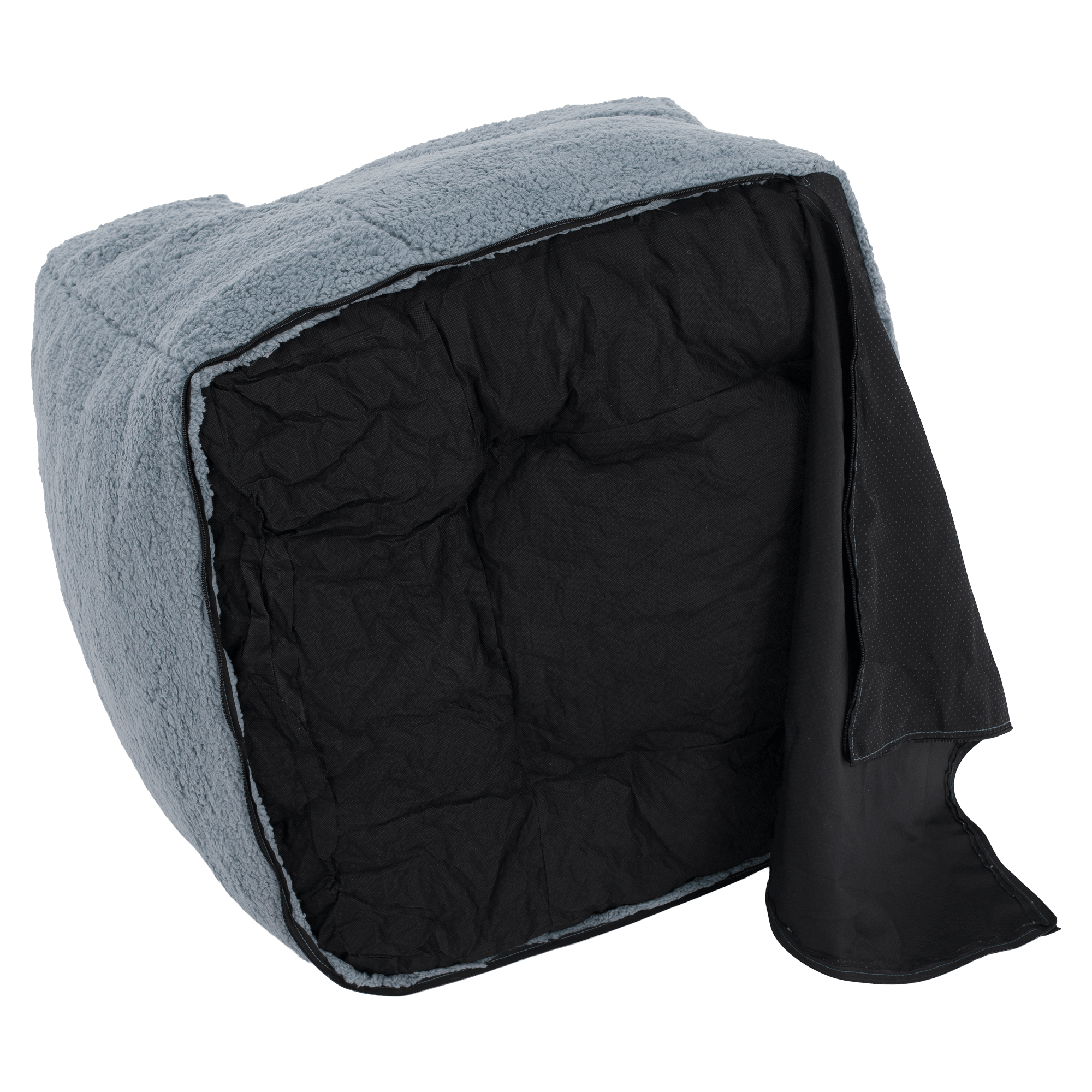 Fotoliu sac JAMO, gri deschis