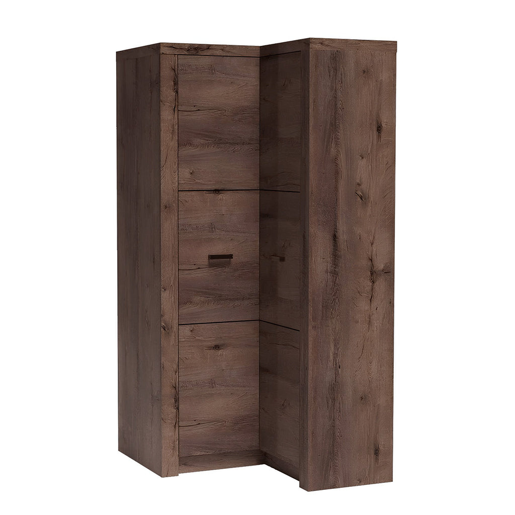 Dulap de colt INFINITY 14, frasin inchis