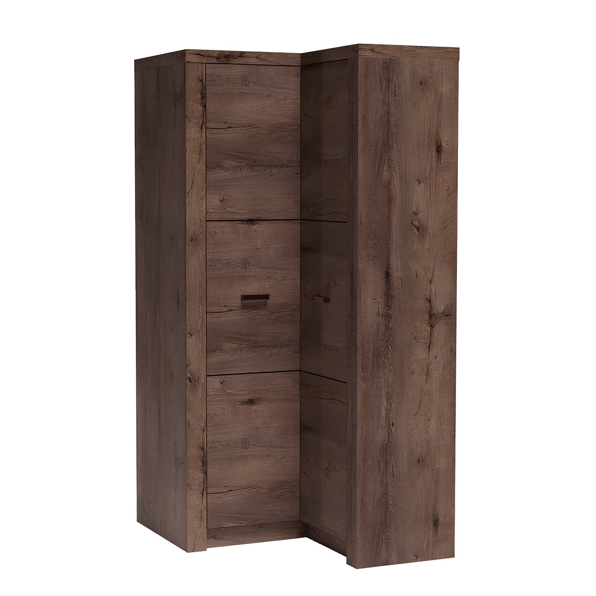 Dulap de colt INFINITY 14, frasin inchis