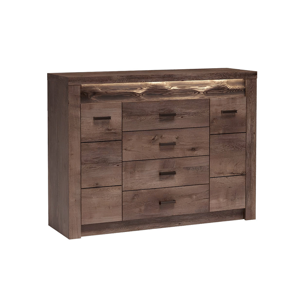 Comoda INFINITY I-07, frasin inchis