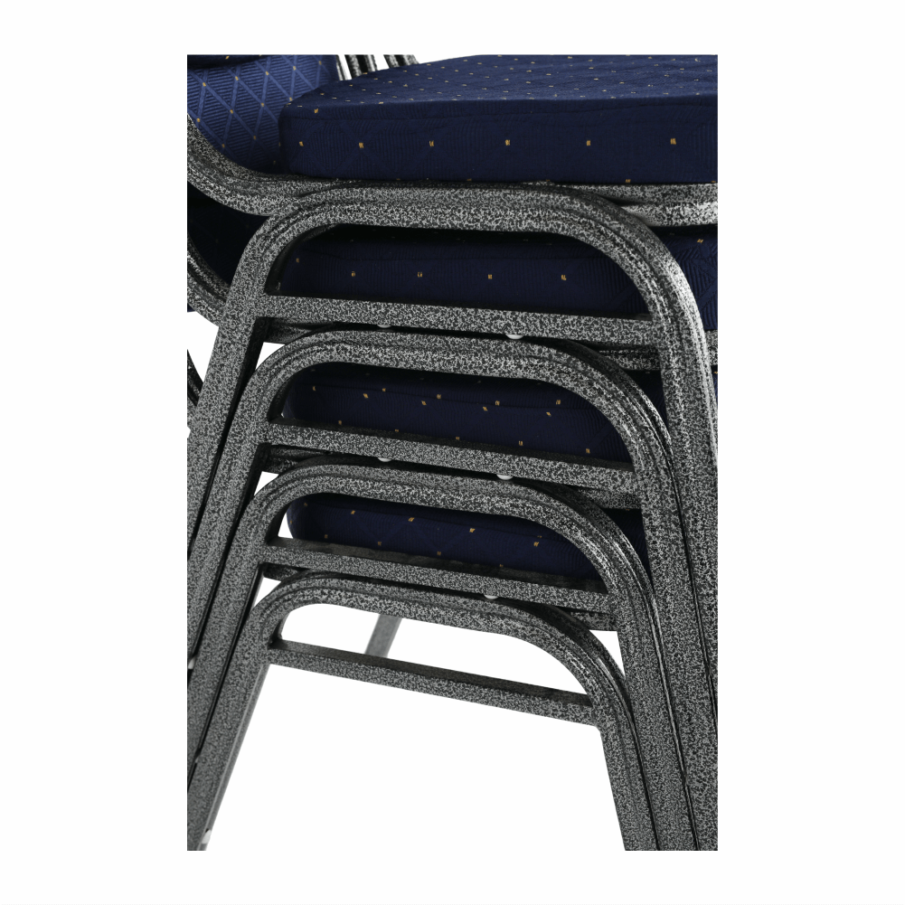 Scaun JEFF, albastru inchis / gri