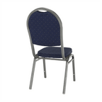 Scaun JEFF, albastru inchis / gri