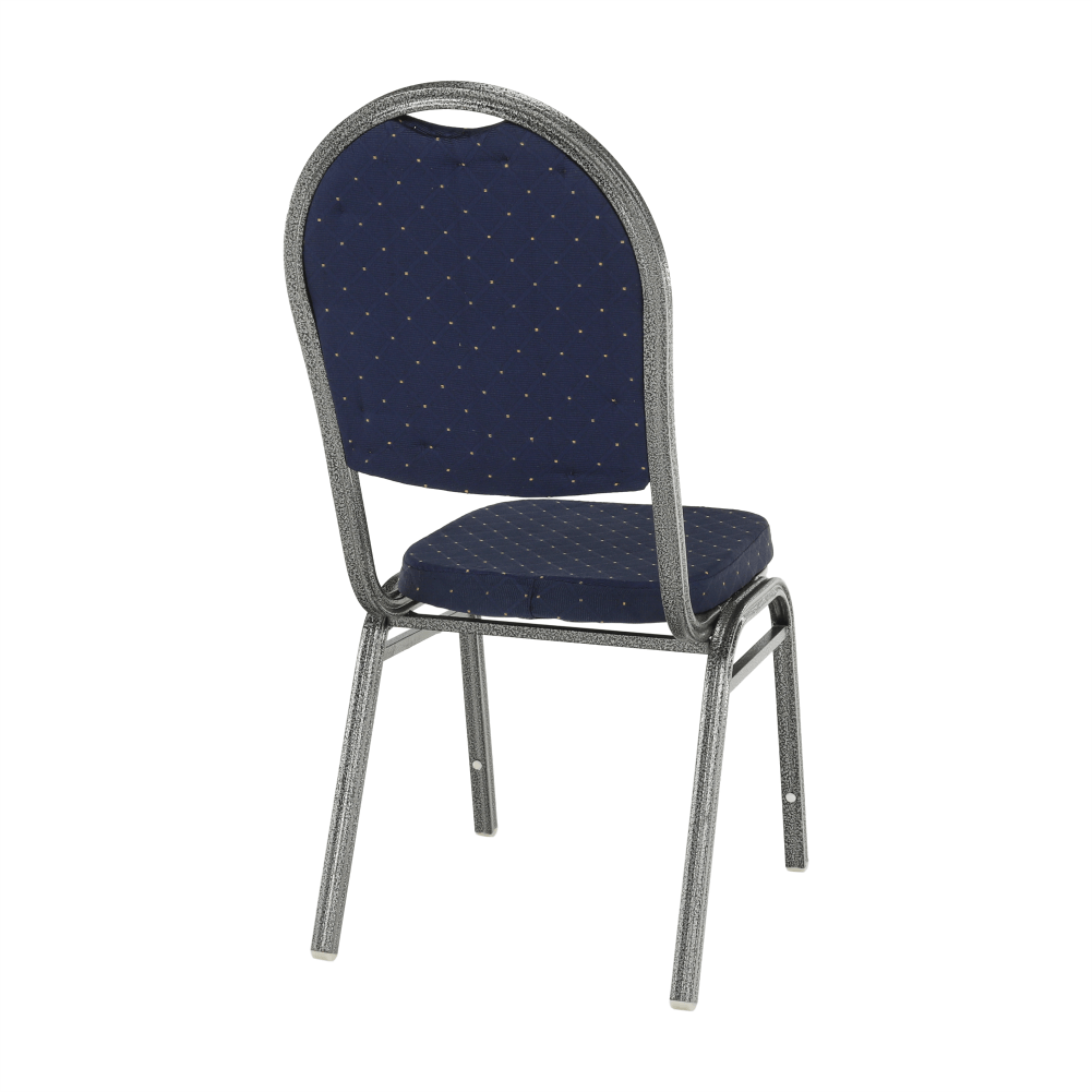 Scaun JEFF, albastru inchis / gri