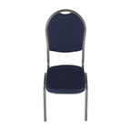 Scaun JEFF, albastru inchis / gri